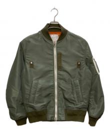 sacai（サカイ）の古着「Nylon Twill Blouson」｜グリーン