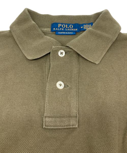 POLO RALPH LAUREN（ポロ・ラルフローレン）POLO RALPH LAUREN (ポロ・ラルフローレン) 鹿の子ポロシャツ グリーン サイズ:Mの古着・服飾アイテム