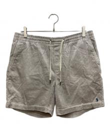 POLO RALPH LAUREN（ポロ・ラルフローレン）の古着「コーデュロイハーフパンツ」｜グレー