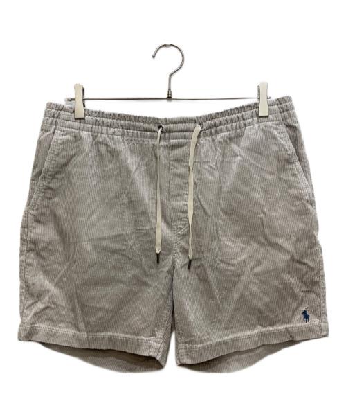 POLO RALPH LAUREN（ポロ・ラルフローレン）POLO RALPH LAUREN (ポロ・ラルフローレン) コーデュロイハーフパンツ グレー サイズ:Lの古着・服飾アイテム