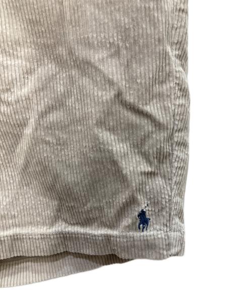 POLO RALPH LAUREN（ポロ・ラルフローレン）POLO RALPH LAUREN (ポロ・ラルフローレン) コーデュロイハーフパンツ グレー サイズ:Lの古着・服飾アイテム