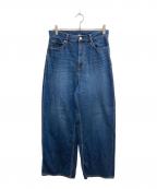 MUSE de Deuxieme Classeミューズ ドゥーズィエム クラス）の古着「Monsieur DENIM NORMAL パンツ」｜インディゴ
