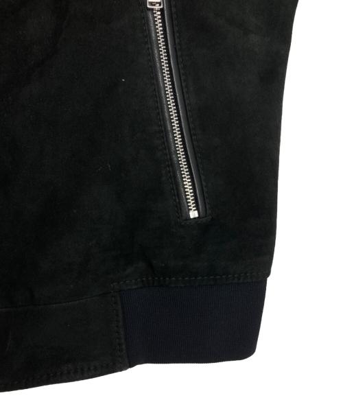 BOSS（ボス）BOSS (ボス) Malbano 1 レザージャケット ブラック サイズ:44の古着・服飾アイテム