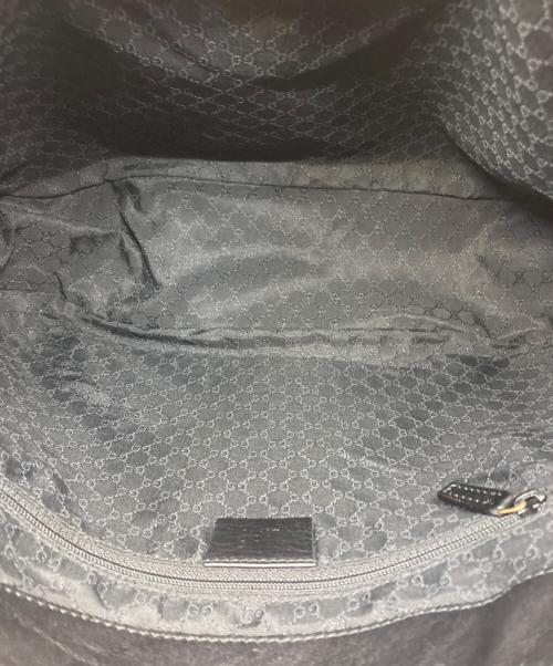 GUCCI（グッチ）GUCCI (グッチ) キャンバスショルダーバッグ ベージュの古着・服飾アイテム