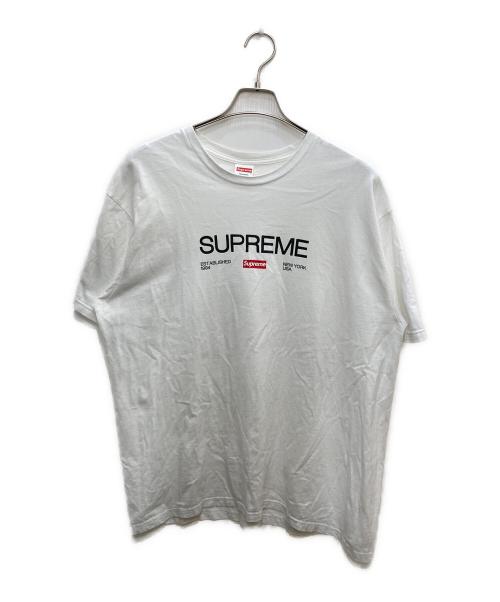 SUPREME（シュプリーム）SUPREME (シュプリーム) 1994 EST Tシャツ ホワイト サイズ:XLの古着・服飾アイテム