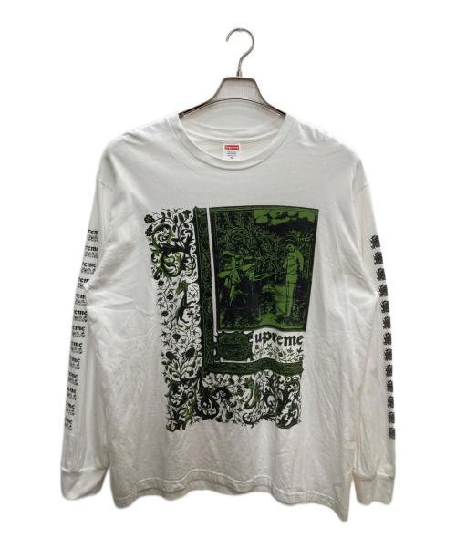 SUPREME（シュプリーム）SUPREME (シュプリーム) SAINT SEBASTIAN L/S TEE ホワイト サイズ:ＸＬの古着・服飾アイテム