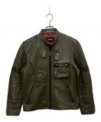 AVIREXアヴィレックス）の古着「COMAND SINGLE RIDERS」｜カーキ