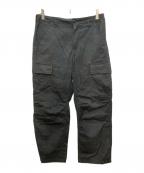 AVIREXアヴィレックス）の古着「COTTON RIPSTOP ファティーグパンツ」｜ネイビー