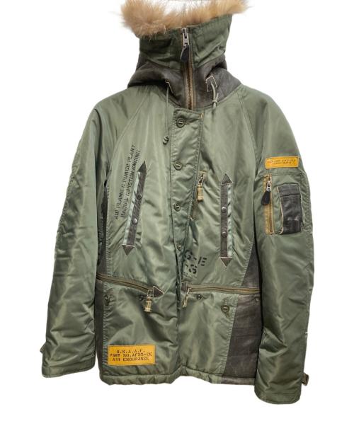 AVIREX（アヴィレックス）AVIREX (アヴィレックス) N-3B プロトタイプ ジャケット グリーン サイズ:Lの古着・服飾アイテム