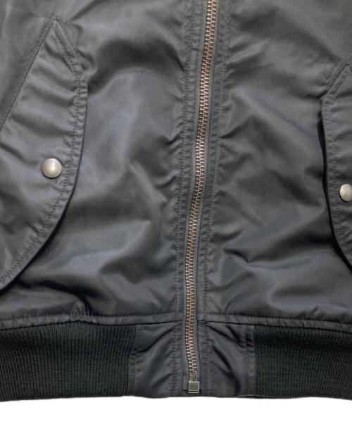 POLO RALPH LAUREN（ポロ・ラルフローレン）POLO RALPH LAUREN (ポロ・ラルフローレン) MA-1ジャケット ブラック サイズ:XSの古着・服飾アイテム