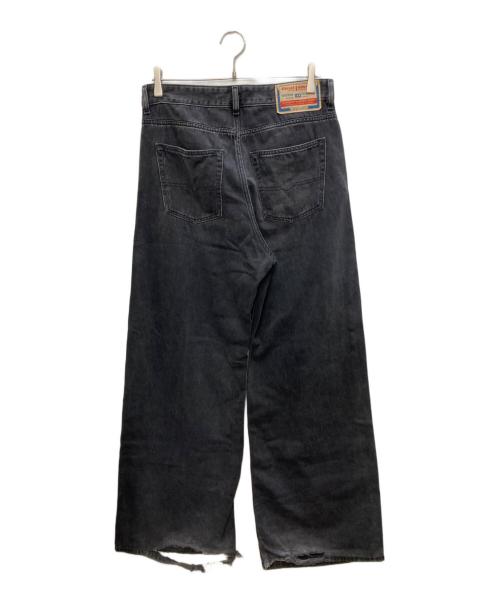 DIESEL（ディーゼル）DIESEL (ディーゼル) D-RISE Relaxed Jeans ブラック サイズ:W28の古着・服飾アイテム