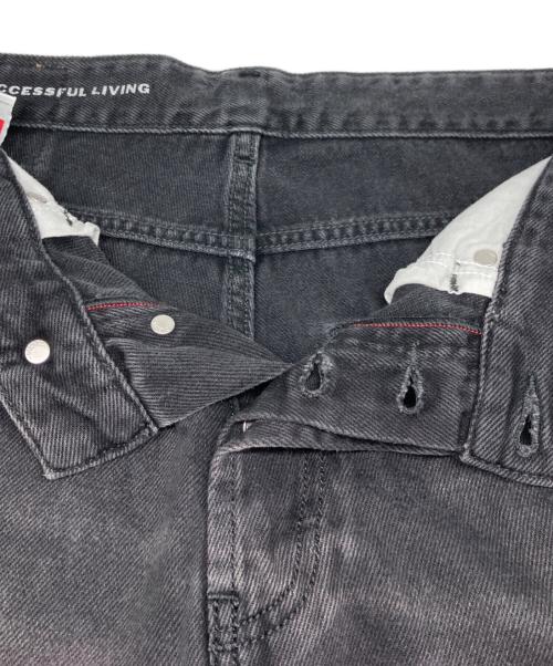 DIESEL（ディーゼル）DIESEL (ディーゼル) D-RISE Relaxed Jeans ブラック サイズ:W28の古着・服飾アイテム