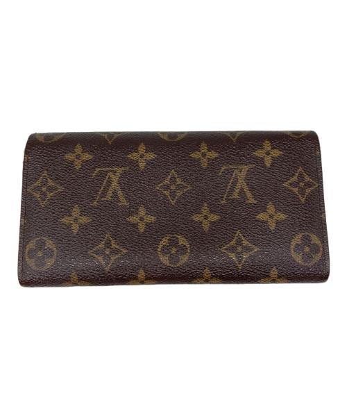 LOUIS VUITTON（ルイ ヴィトン）LOUIS VUITTON (ルイ ヴィトン) ポルトフォイユ・サラ 長財布 ブラウンの古着・服飾アイテム