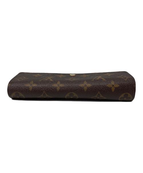 LOUIS VUITTON（ルイ ヴィトン）LOUIS VUITTON (ルイ ヴィトン) ポルトフォイユ・サラ 長財布 ブラウンの古着・服飾アイテム