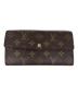 LOUIS VUITTON（ルイ ヴィトン）の古着「ポルトフォイユ・サラ 長財布」｜ブラウン
