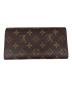 LOUIS VUITTON (ルイ ヴィトン) ポルトフォイユ・サラ 長財布 ブラウン：12000円