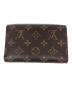 LOUIS VUITTON (ルイ ヴィトン) ポルトトレゾール エテュイパピエ 3つ折り財布 ブラウン：9000円