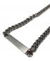 MM6 Maison Margiela（エムエムシックスメゾンマルジェラ）の古着「EMBOSS NUMERIC NECKLACE」｜シルバー