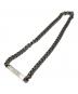 MM6 Maison Margiela (エムエムシックスメゾンマルジェラ) EMBOSS NUMERIC NECKLACE シルバー：30000円