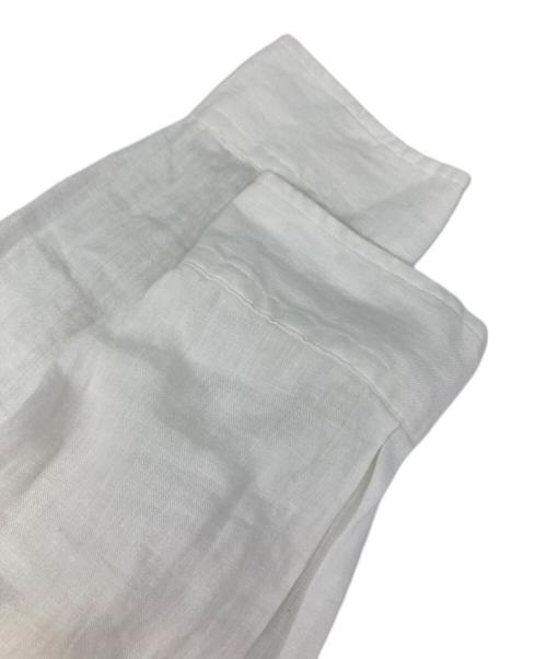 POLO RALPH LAUREN（ポロ・ラルフローレン）POLO RALPH LAUREN (ポロ・ラルフローレン) CLASSIC FIT リネンシャツ ホワイト サイズ:Ｌの古着・服飾アイテム