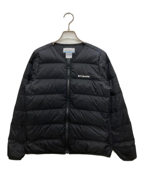 Columbia（コロンビア）Columbia (コロンビア) バーティカルグライドダウンジャケット ブラック サイズ:Mの古着・服飾アイテム