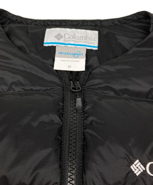Columbia（コロンビア）Columbia (コロンビア) バーティカルグライドダウンジャケット ブラック サイズ:Mの古着・服飾アイテム