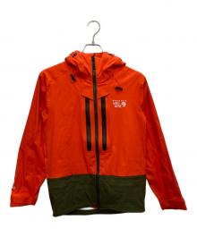 MOUNTAIN HARD WEAR（マウンテンハードウェア）の古着「ドライステインジャケット」｜オレンジ