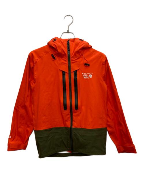MOUNTAIN HARD WEAR（マウンテンハードウェア）MOUNTAIN HARD WEAR (マウンテンハードウェア) ドライステインジャケット オレンジ サイズ:XSの古着・服飾アイテム