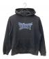 stussy（ステューシー）の古着「ロゴプルオーバーパーカー」｜ネイビー