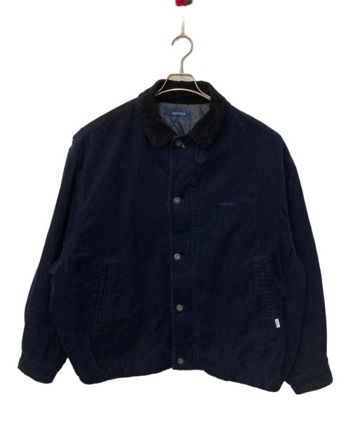 NAUTICA（ノーティカ）NAUTICA (ノーティカ) 中綿コーデュロイジャケット ネイビー サイズ:XLの古着・服飾アイテム