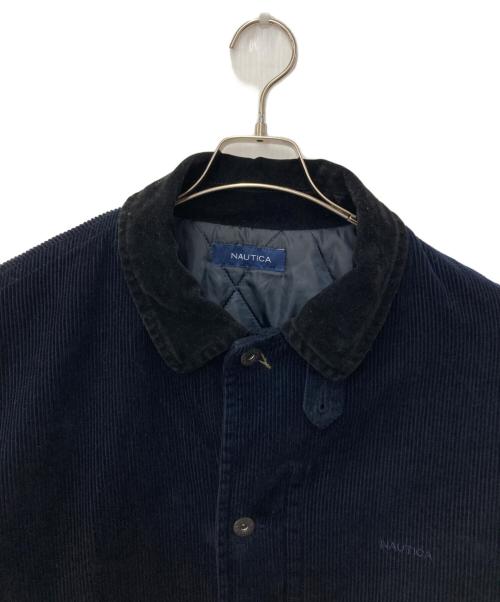 NAUTICA（ノーティカ）NAUTICA (ノーティカ) 中綿コーデュロイジャケット ネイビー サイズ:XLの古着・服飾アイテム