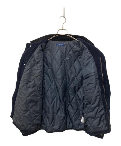 NAUTICA（ノーティカ）NAUTICA (ノーティカ) 中綿コーデュロイジャケット ネイビー サイズ:XLの古着・服飾アイテム