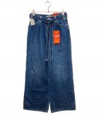 LEVI'S REDリーバイス レッド）の古着「ワイドデニムパンツ」｜インディゴ