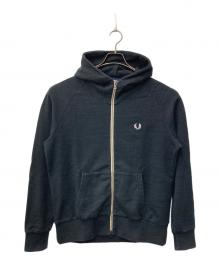 FRED PERRY（フレッドペリー）の古着「ジップパーカー」｜グレー