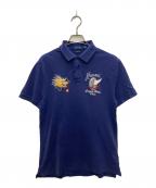POLO RALPH LAURENポロ・ラルフローレン）の古着「刺繍ポロシャツ」｜ネイビー
