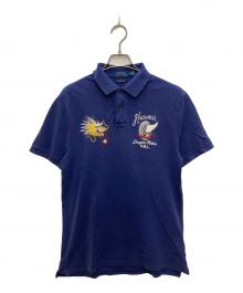 POLO RALPH LAUREN（ポロ・ラルフローレン）の古着「刺繍ポロシャツ」｜ネイビー