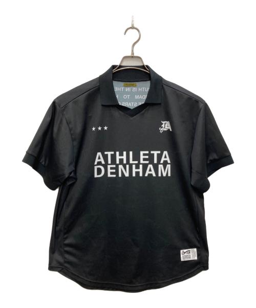 Denham（デンハム）Denham (デンハム) ATHLETA GAME SHIRT ブラック サイズ:下記参照の古着・服飾アイテム