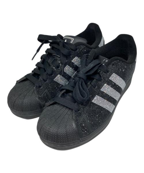 adidas（アディダス）adidas (アディダス) SUPERSTAR II スニーカー ブラック サイズ:26.5の古着・服飾アイテム