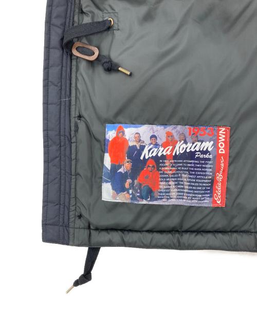 Eddie Bauer（エディーバウアー）Eddie Bauer (エディーバウアー) 復刻ダウンジャケット ブラック サイズ:ＸＳの古着・服飾アイテム