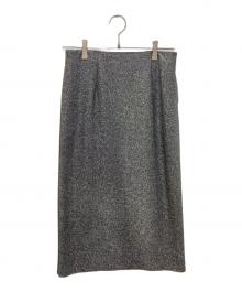 heliopole（エリオポール）の古着「GLITTER JERSEY TIGHT SKIRT」｜シルバー