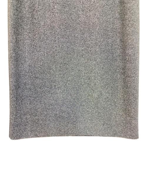 heliopole（エリオポール）heliopole (エリオポール) GLITTER JERSEY TIGHT SKIRT シルバー サイズ:SIZE 38の古着・服飾アイテム