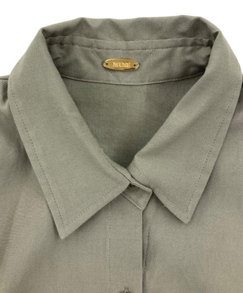 MUSE de Deuxieme Classe（ミューズ ドゥーズィエム クラス）MUSE de Deuxieme Classe (ミューズ ドゥーズィエム クラス) STRETCH TWILL CACHE シャツ ベージュ サイズ:FREEの古着・服飾アイテム