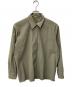 MUSE de Deuxieme Classe（ミューズ ドゥーズィエム クラス）の古着「STRETCH TWILL CACHE シャツ」｜ベージュ