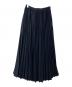 Christian Dior（クリスチャン ディオール）の古着「Mid-Length Pleated Skirt」｜ネイビー