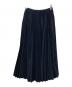 Christian Dior (クリスチャン ディオール) Mid-Length Pleated Skirt ネイビー サイズ:SIZE36：40000円