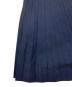 中古・古着 Christian Dior (クリスチャン ディオール) Mid-Length Pleated Skirt ネイビー サイズ:SIZE36：40000円