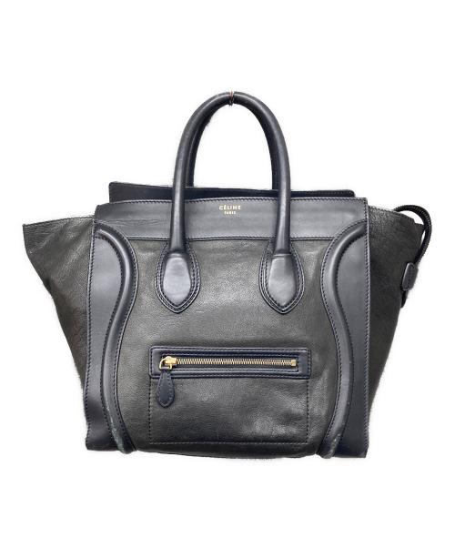 CELINE（セリーヌ）CELINE (セリーヌ) ラゲージトート ブラックの古着・服飾アイテム