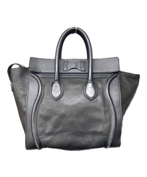 CELINE（セリーヌ）CELINE (セリーヌ) ラゲージトート ブラックの古着・服飾アイテム