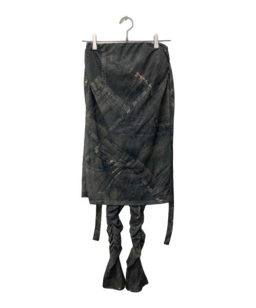 PRANK PROJECT（プランクプロジェクト）PRANK PROJECT (プランクプロジェクト) Skirt Layered Leggings グリーン サイズ:36の古着・服飾アイテム