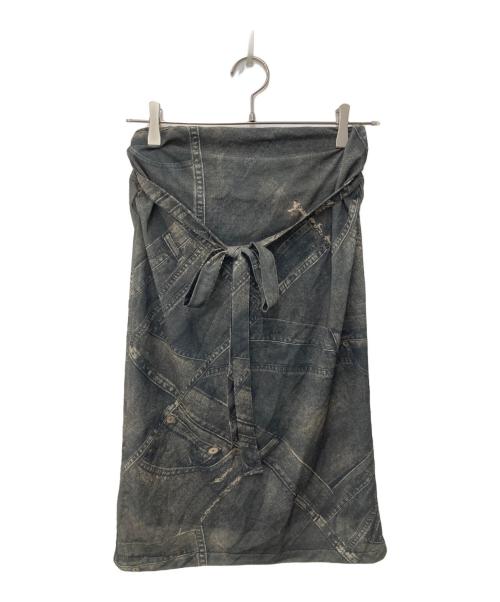 PRANK PROJECT（プランクプロジェクト）PRANK PROJECT (プランクプロジェクト) Skirt Layered Leggings グリーン サイズ:36の古着・服飾アイテム